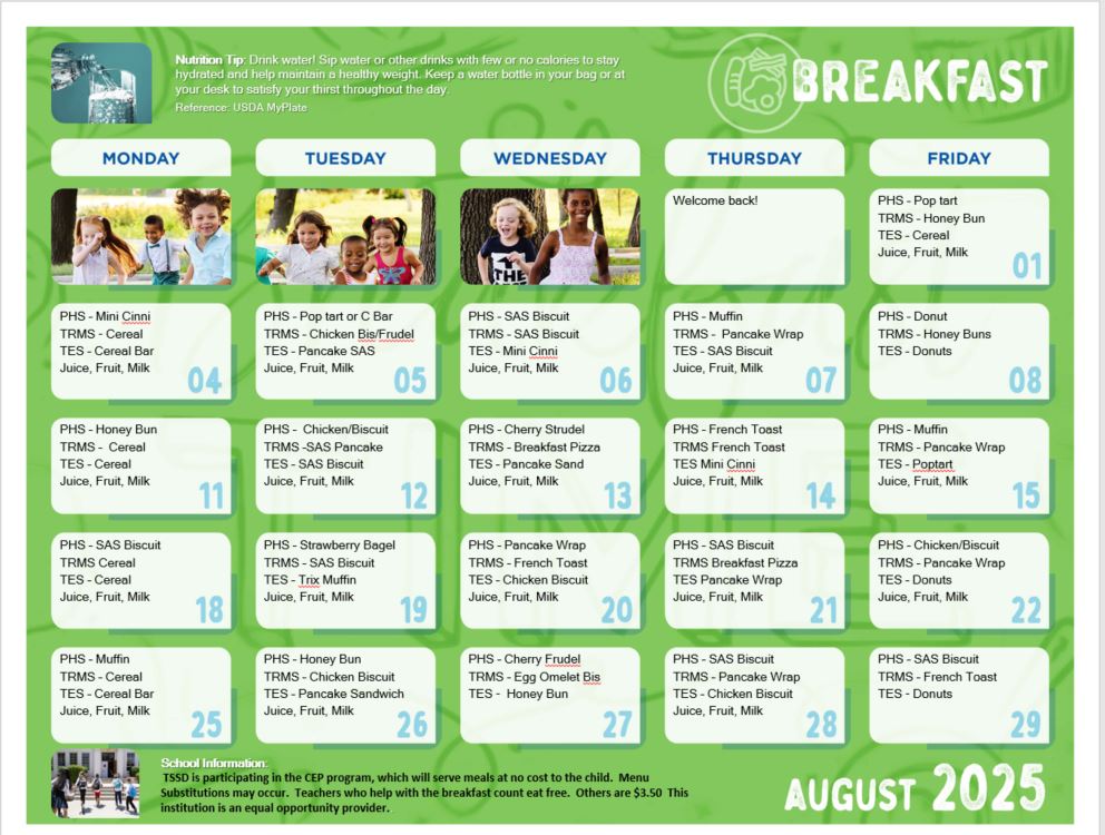 August Breakfast 2025